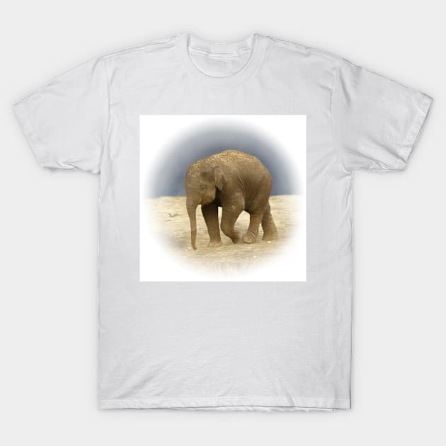 Baby elephant T-Shirt by Guardi